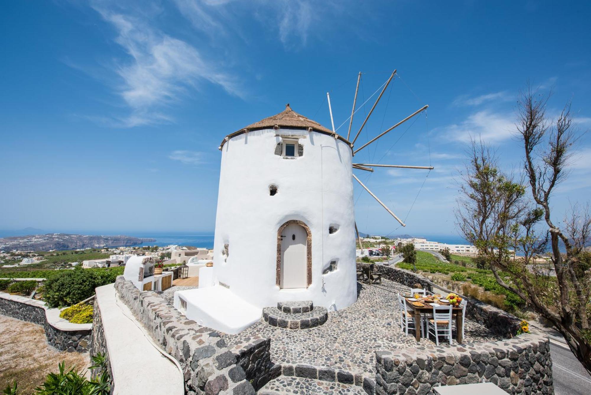 Anemoscope Windmill Villa Pýrgos Exterior foto